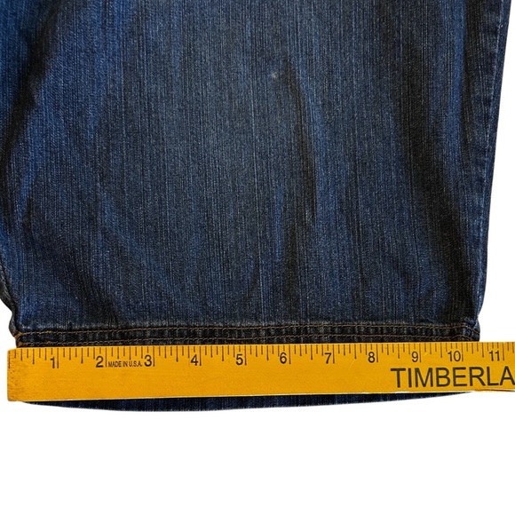 CJ Banks Women’s Denim Shorts High Waist Cinch Back Buckle Button 4 Pockets 24W. - Picture 9 of 9